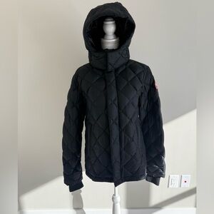 CANADA GOOSE Hendriksen Coat 3205M Down Quilted Jacket Black Men's Small